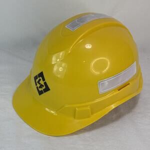 Pyramex labor finders yellow hard hat construction safety hat Nice Condition